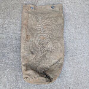 VTG Antique 40s WW2 USN US Navy Heavy Canvas Duffle Stencil Seabag Bag Worn